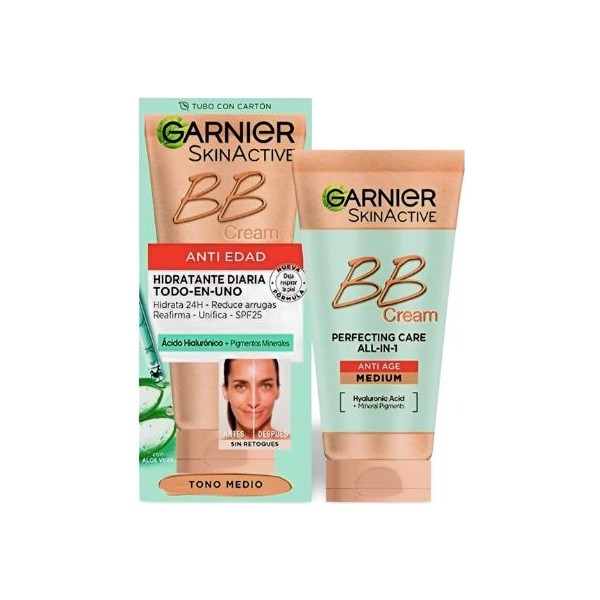 Garnier BB Cream Antiedad Tono medio 50ml